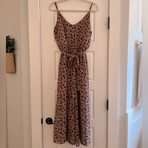 Jumpsuit, animal print